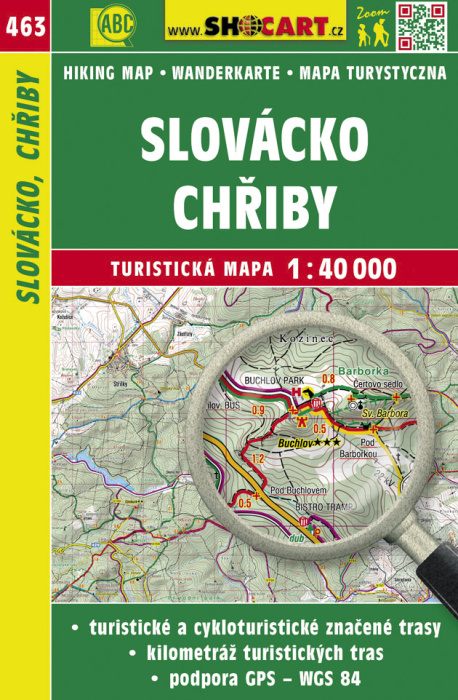 Shocart Slovácko - Chřiby - turistická mapa č. 463