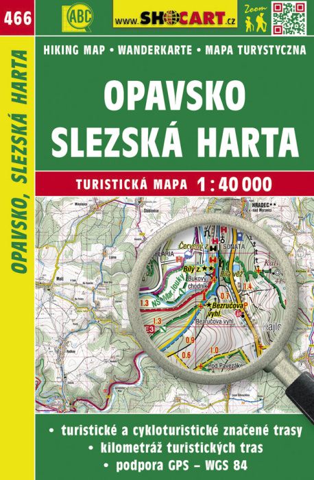 Shocart Opavsko, Slezská Harta - turistická mapa č. 466