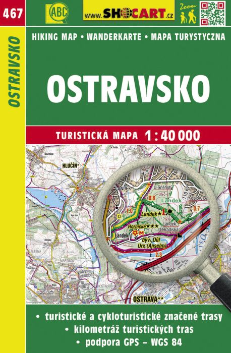 Shocart Ostravsko - turistická mapa č. 467