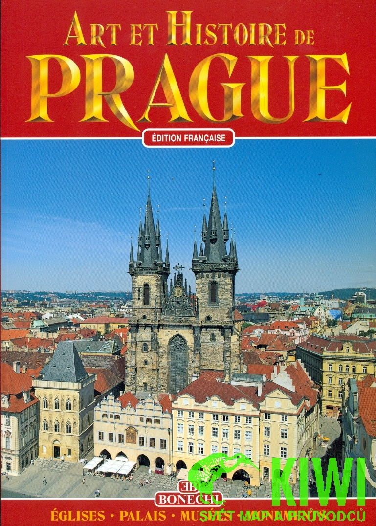 Bonechi průvodce Prague art et Historie francouzsky