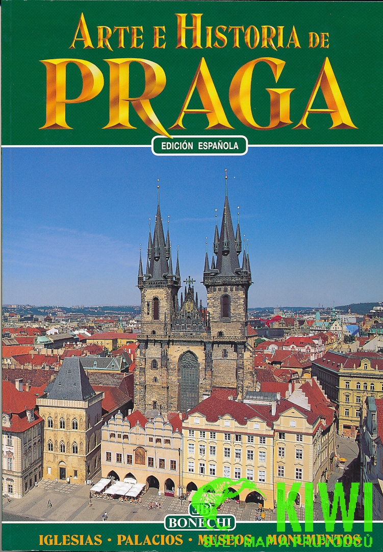 Bonechi průvodce Praha U*H španělsky