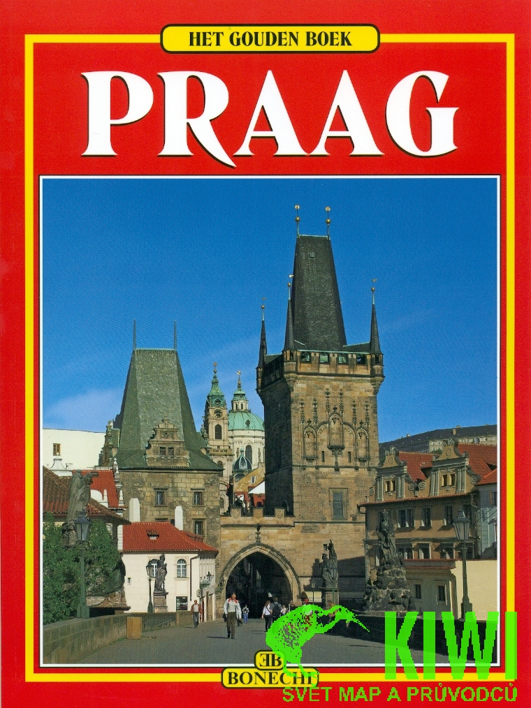 Bonechi publikace Praag het gouden boek holandsky