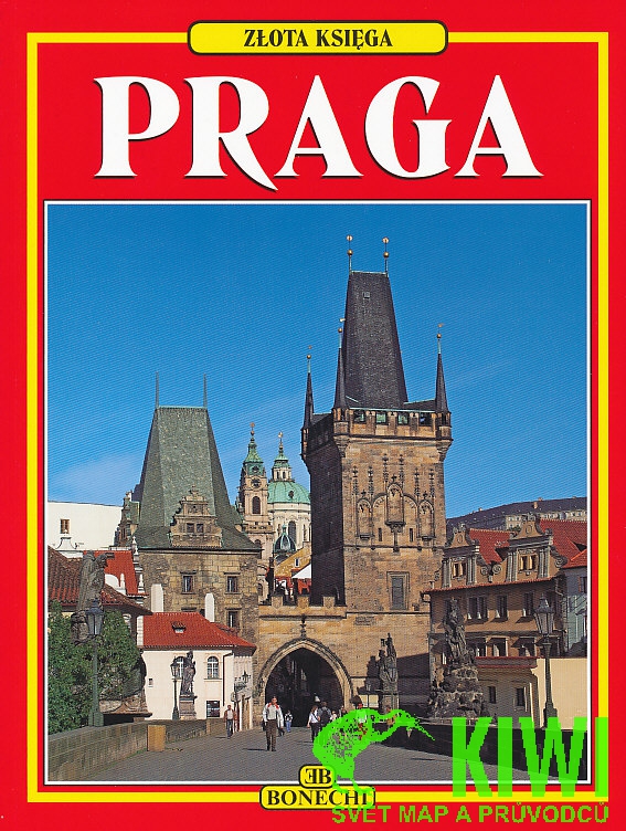 Bonechi průvodce Praga Zlatá kniha polsky