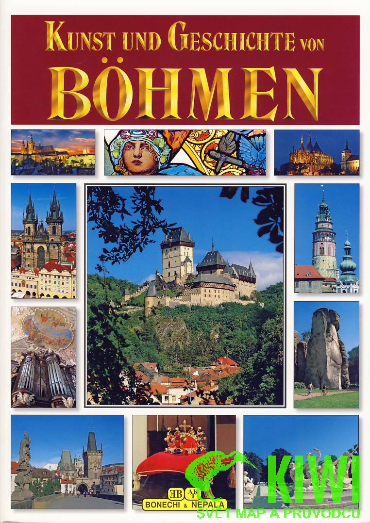 Bonechi publikace Kunst und Geschichte von Bohmen