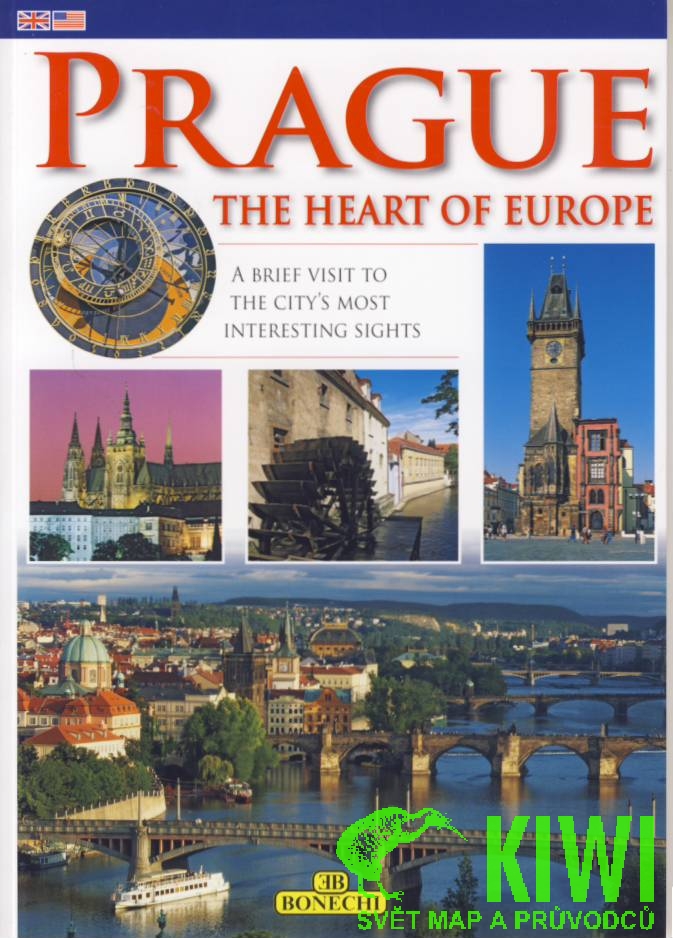 Bonechi průvodce Prague the heart of Europe