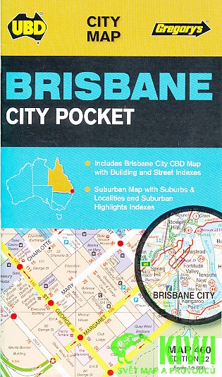 UBD vydavatelství plán Brisbane 1:5 t.