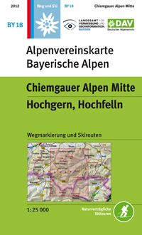 Chiemgauer Alpen Mitte, Hochgern, Hochfelln (DAV 18)