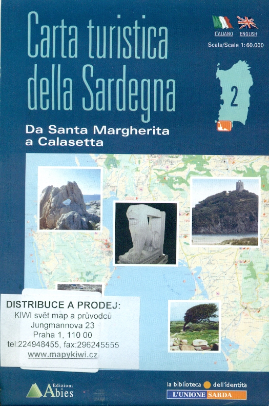 Abies edizioni mapa Santa Margherita a Calasetta 1:60 t. (Sardínie)
