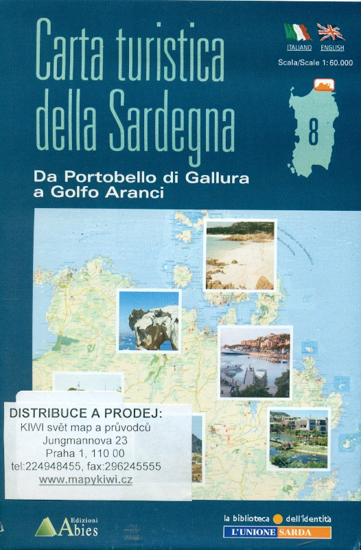 Abies edizioni mapa Da Portobello di Gallura 1:60 t.