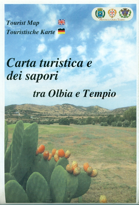 Abies edizioni mapa Olbia e Tempio 1:30 t. (Sardínie)
