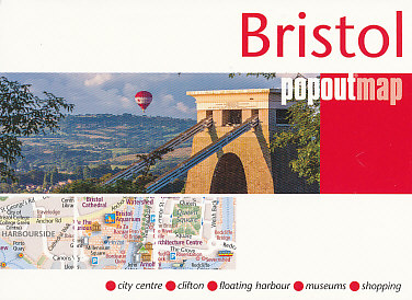 Berlitz plán Bristol pop out map