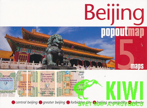 Berlitz plán Beijing (Peking) pop out map