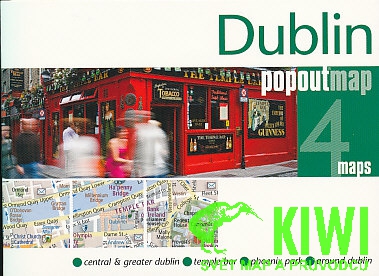 Berlitz plán Dublin pop out map