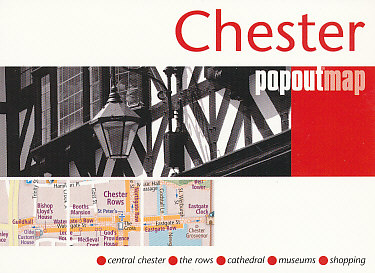 Berlitz plán Chester pop out map