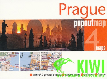 Berlitz plán Prague pop out map