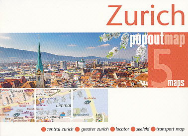Berlitz plán Zurich pop out map