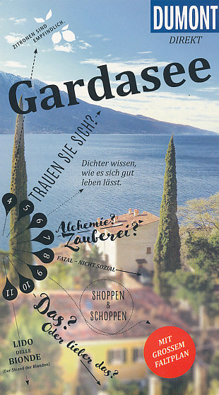 Dumont vydavatelství průvodce Gardasee direkt německy
