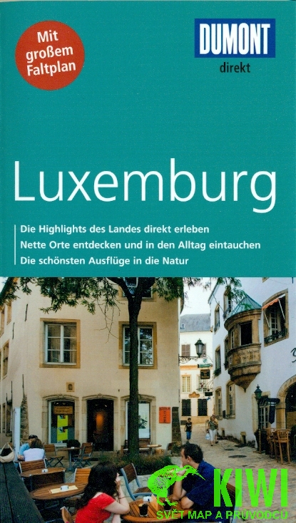 Dumont vydavatelství průvodce Luxemburg direkt německy