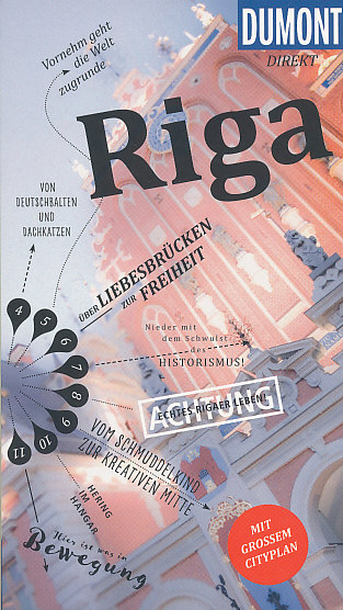 Dumont vydavatelství průvodce Riga direkt německy