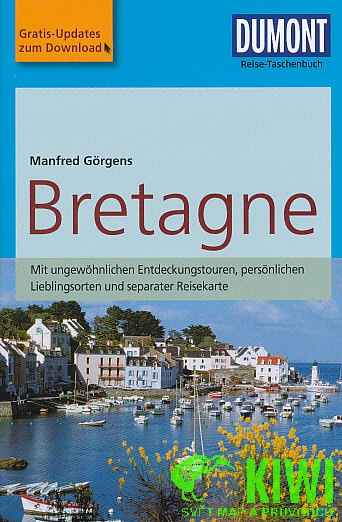 Dumont vydavatelství průvodce Bretagne ReiseTaschenbuch německy