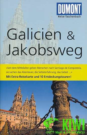 Dumont vydavatelství průvodce Galicien, Jakobsweg německy ReiseTaschenbuch