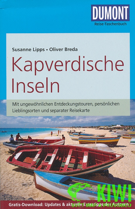 Dumont vydavatelství průvodce Kapverdische Inseln německy Reise Taschenbuch