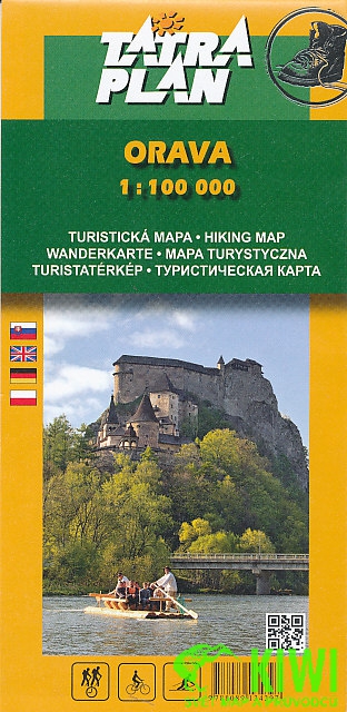 Tatraplan vydavatelství mapa Orava 1:100 t.