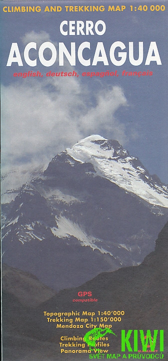 Craenen BBV distribuce mapa Aconcagua Cerro 1:40 t.-1:150 t.