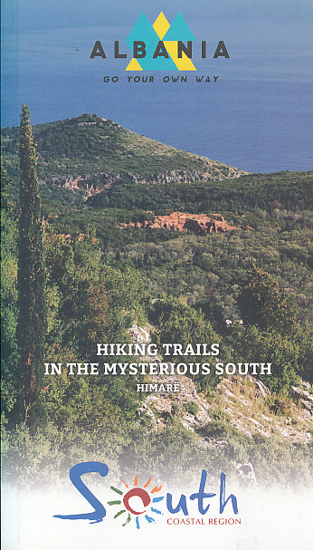 Craenen BBV distribuce průvodce Albania Himare hiking trails anglicky