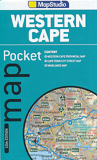 MapStudio vydavatelství mapa Western Cape pocket 1:1,5 mil.