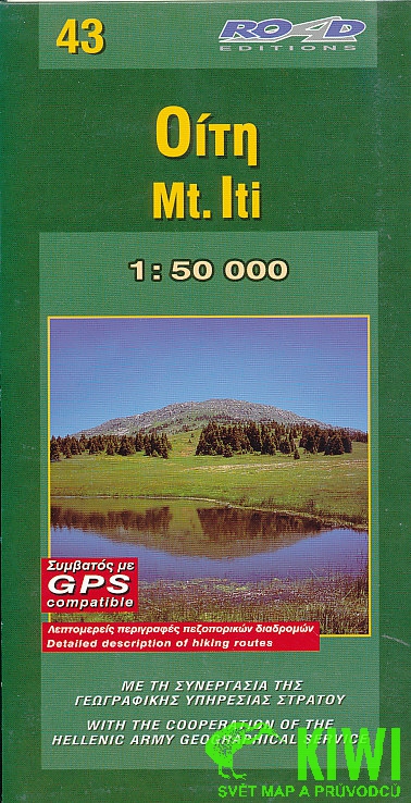 ROAD vydavatelství mapa Mt. Iti 1:50 t.