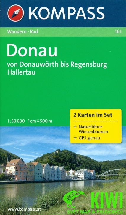 Kompass Donau (Donauworth-Regensburg) 1:50 t.