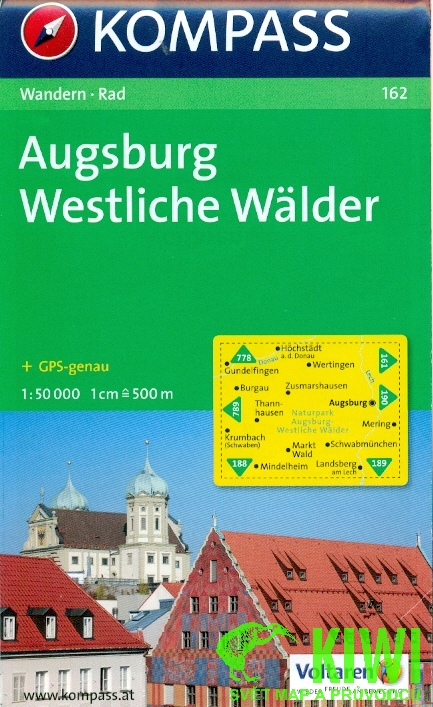 Kompass Augsburg, Westliche Walder 1:50 t.