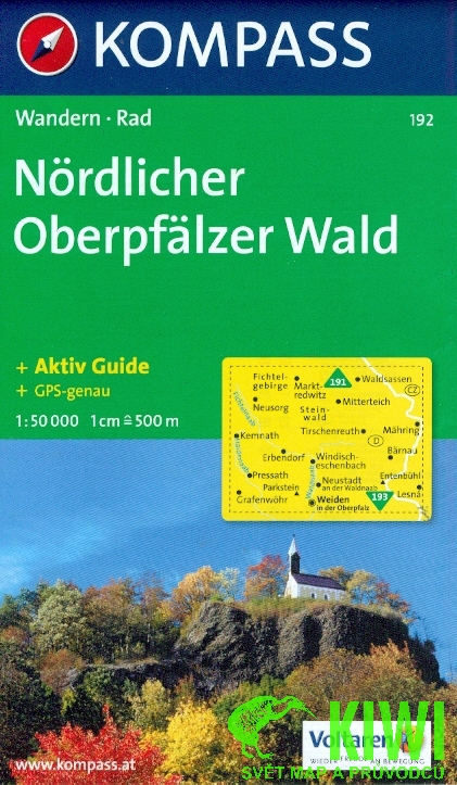 Kompass Nordlicher Oberpfalzer Wald 1:50 t.