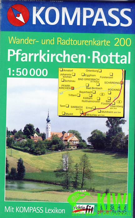 Kompass Pfarrkirchen-Rottal 1:50 t.