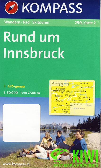 Kompass Rund um Innsbruck 1:50 t.