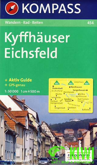 Kompass Kyffhauser Eichsfeld 1:50 t.