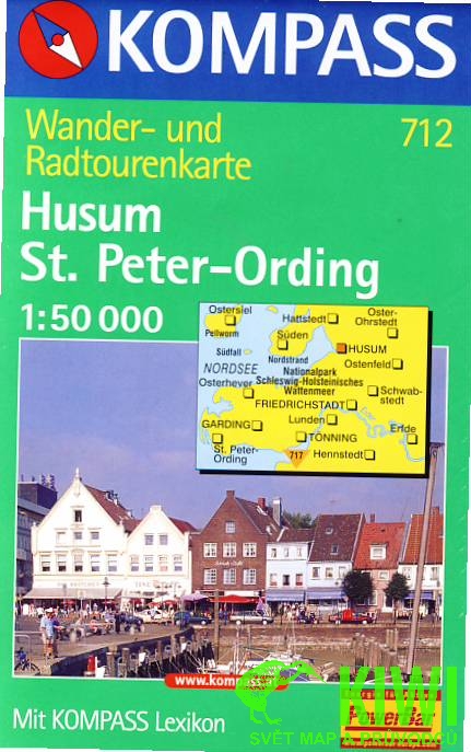 Kompass Husum-St. Peter-Ording 1:50 t.