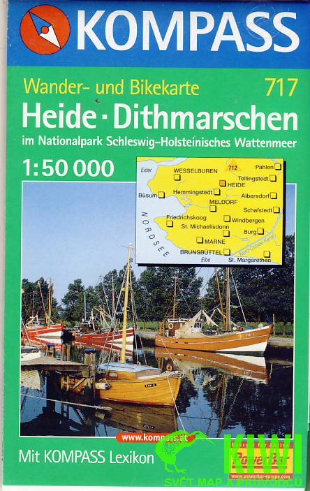 Kompass Heide-Dithmarschen 1:50 t. +