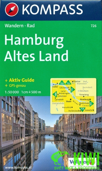 Kompass Hamburg Altes Land 1:50 t.