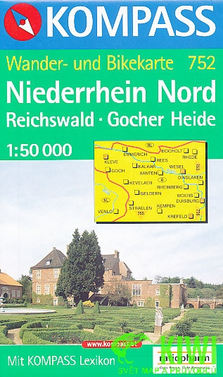 Kompass Niederrhein Nord, Reichswald 1:50 t.