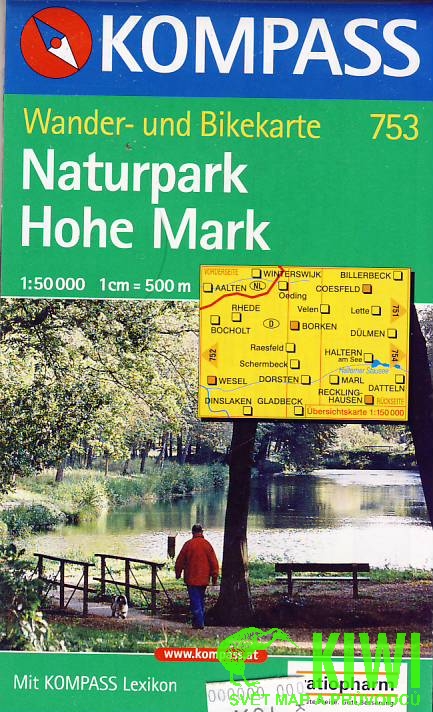 Kompass Hohe Mark, Naturpark 1:50 t.