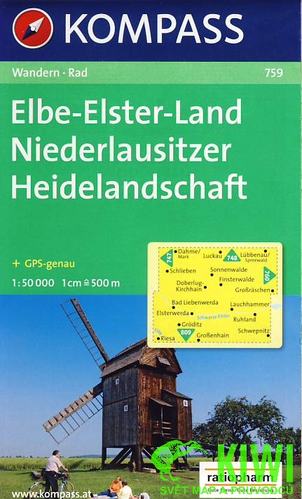Kompass Elbe-Elster-Land 1:50 t.