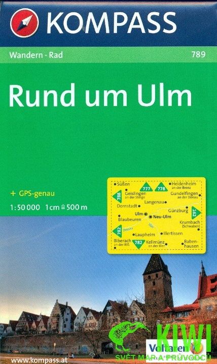 Kompass Rund um Ulm 1:50 t.