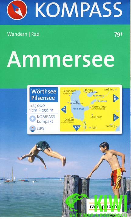 Kompass Ammersee 1:25 t.