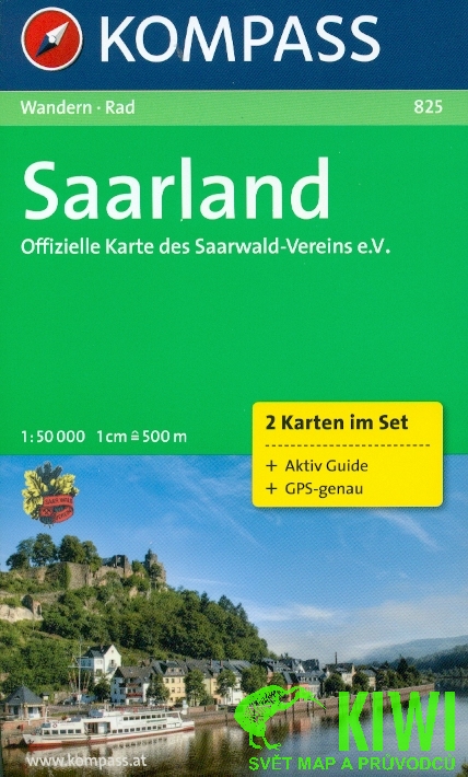 Kompass Saarland 1:50 t.