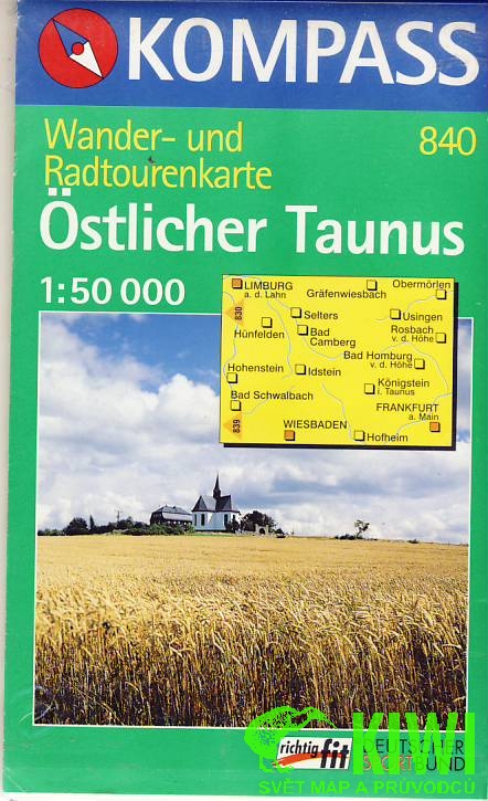 Kompass Ostlicher Taunus 1:50 t.