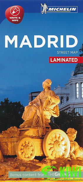 Michelin vydavatelství plán Madrid 1:13 t. laminovaný Michelin