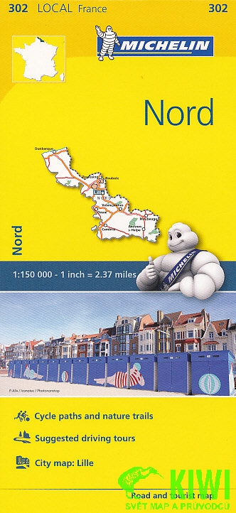 Michelin mapa Nord 1:150 t.