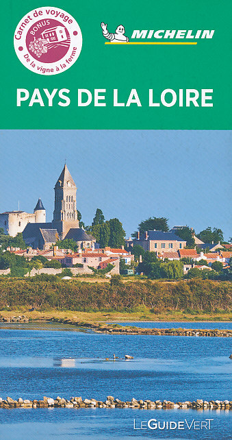 Michelin průvodce Pays de la Loire francouzsky